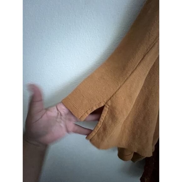 ANTHROPOLOGIE Annette Floral Print Sleeve Waffle Knit Top Size XS - Picture 9 of 12